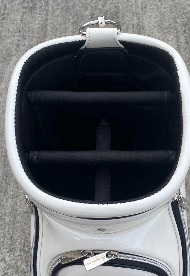 【新品未使用】キャディバック　ホワイト