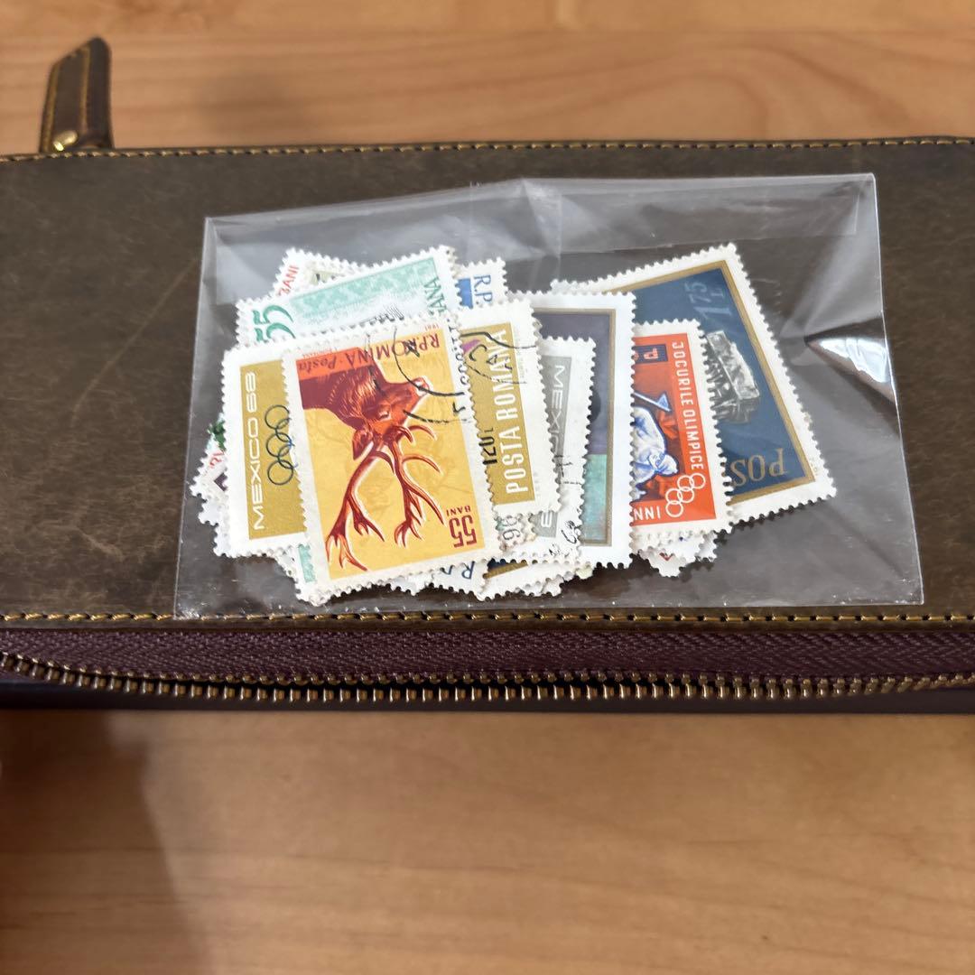 Bahagia&Craft レザー 筆箱　グリージオ