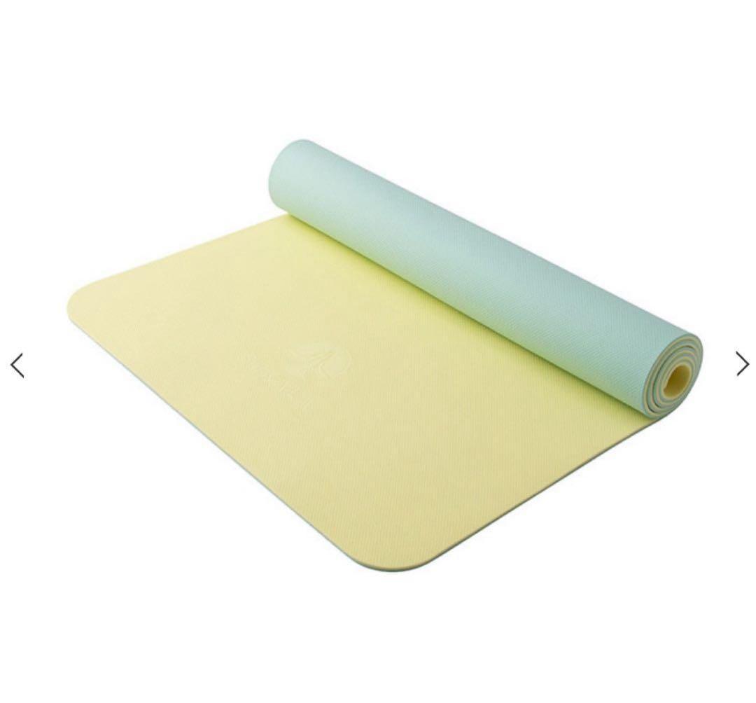 【SUKALA】【即日発送】ヨガマット イエロー 収納バッグ付き
