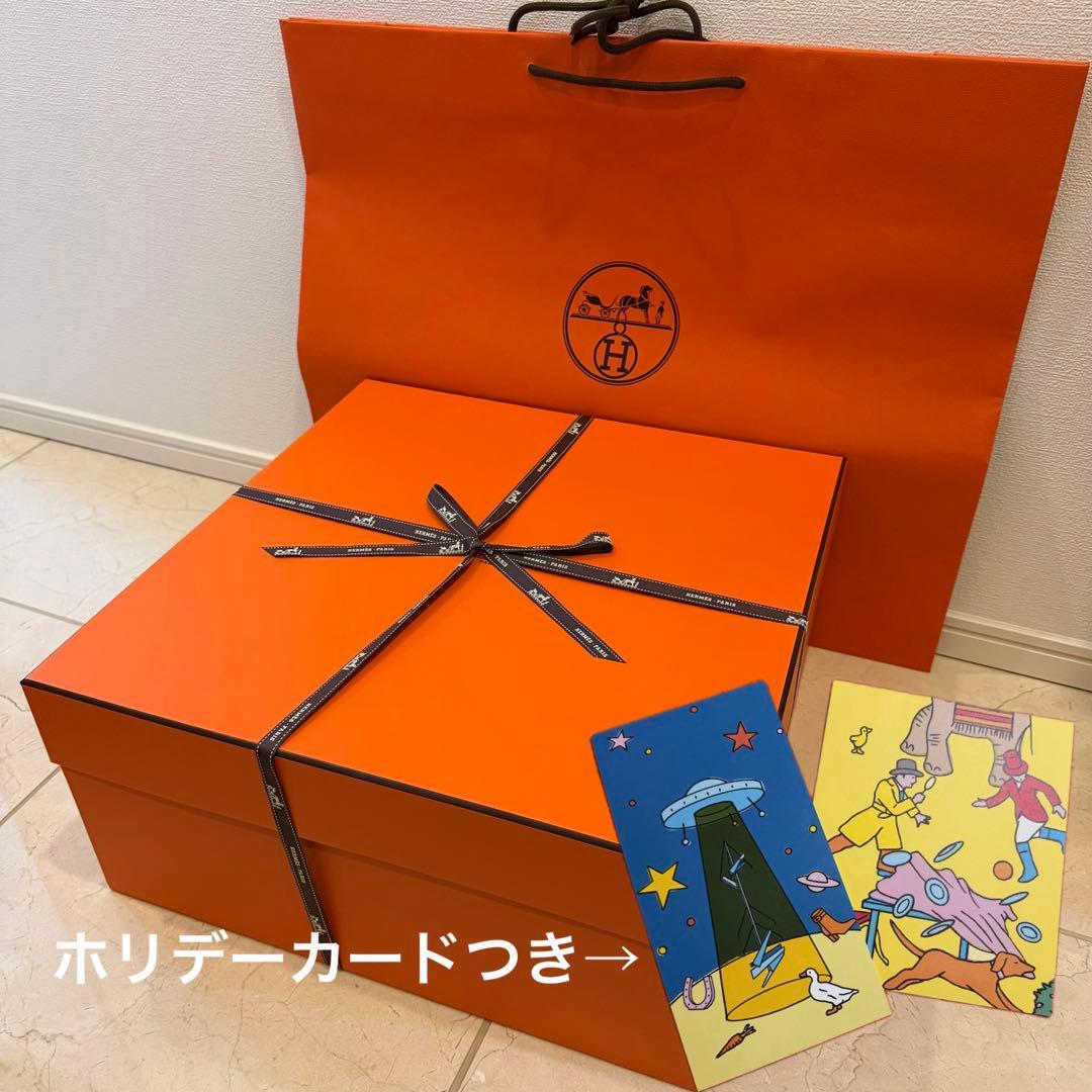 【極美品】エルメス　ガーデンパーティーPM　空箱　43×43×20