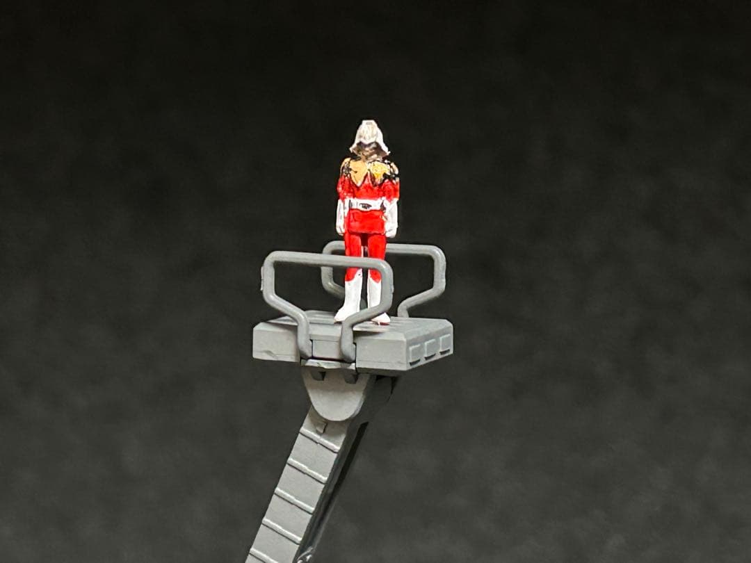 MGシャア専用ザク　キャンディーグラデーション全塗装済み完成品