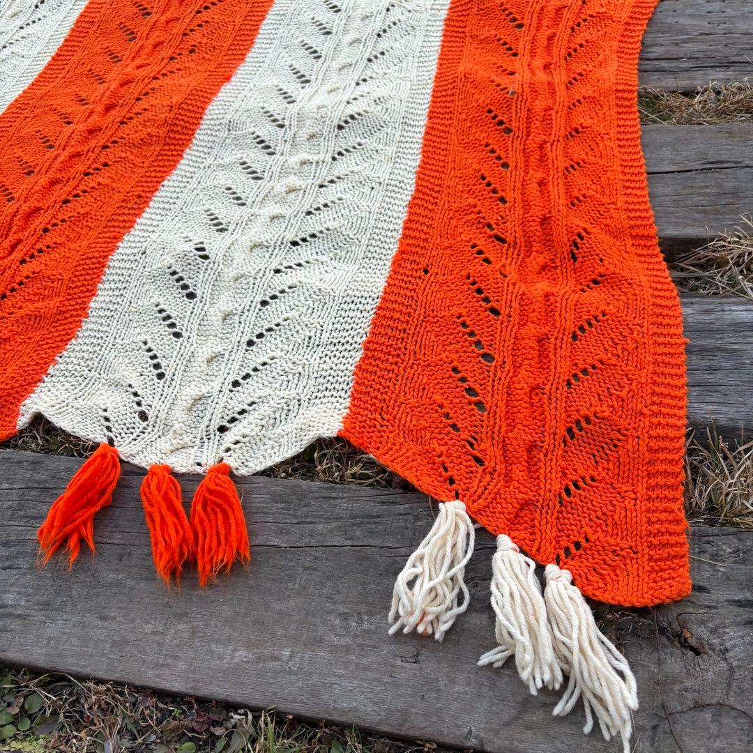 【USA vintage】グラニーブランケット アメリカビンテージ