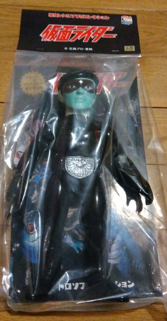 東映レトロソフビコレクション　ショッカー戦闘員黒ベレー帽ワンフェス限定モデル