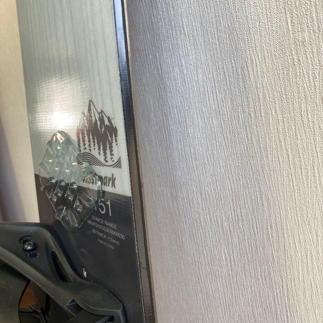 美品★セット★kissmark FLUX 板　カバー　ビンディング　デッキパッド