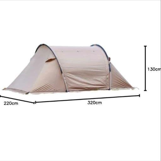 「新品 未使用」VISION PEAKS ツインアーチソロテント 1〜2人用