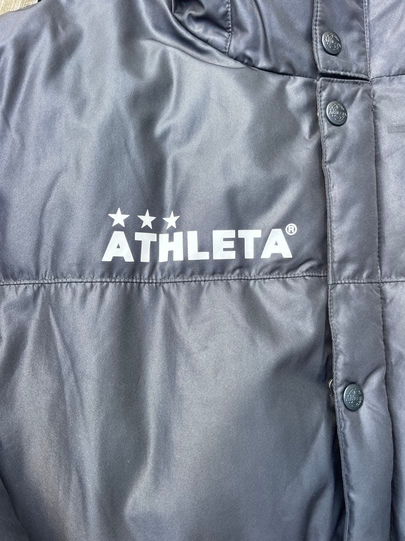 ATHLETA ベンチコート ブラック　Lサイズ