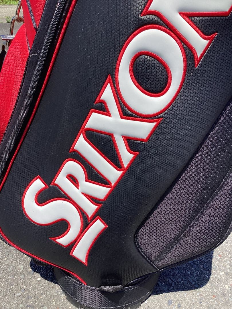 S4 Srixon キャディバッグ 赤/黒