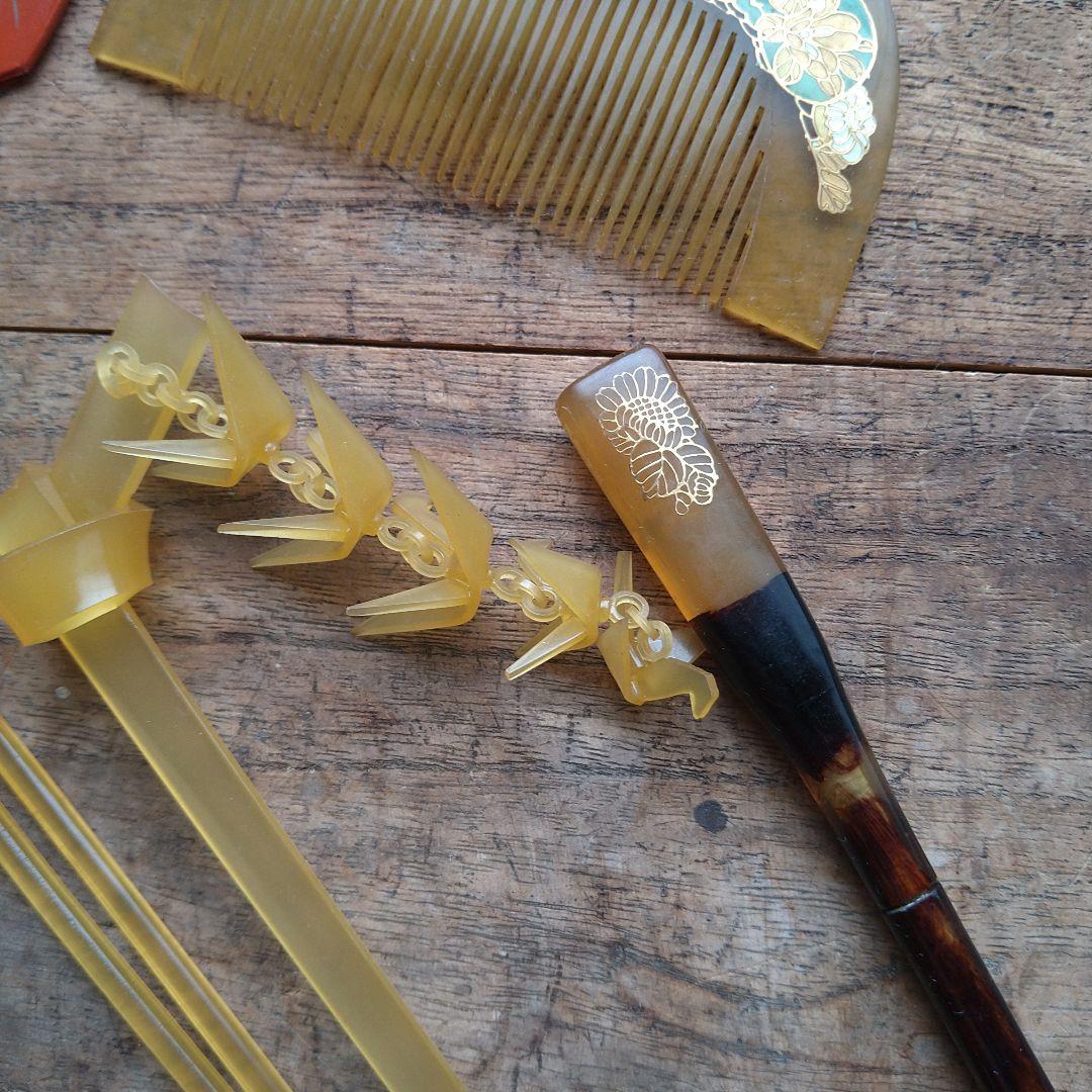 日本髪 櫛 かんざし