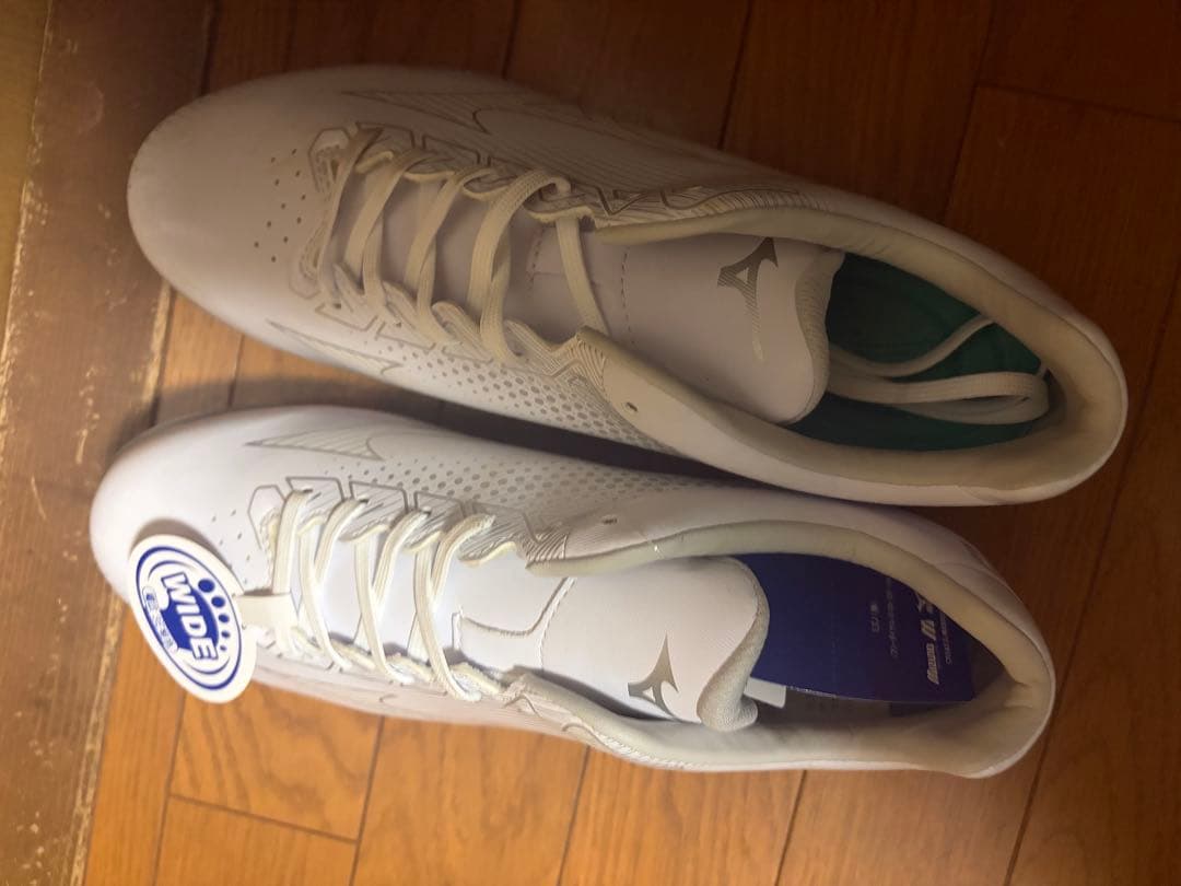 Mizuno スパイク ホワイト US8.5