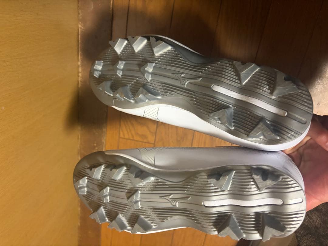 Mizuno スパイク ホワイト US8.5