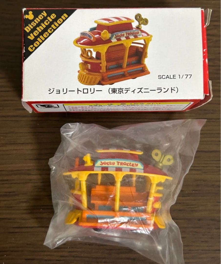 ディズニー トミカ チョロQ ビークルコレクション ジョリートロリー 2台セット