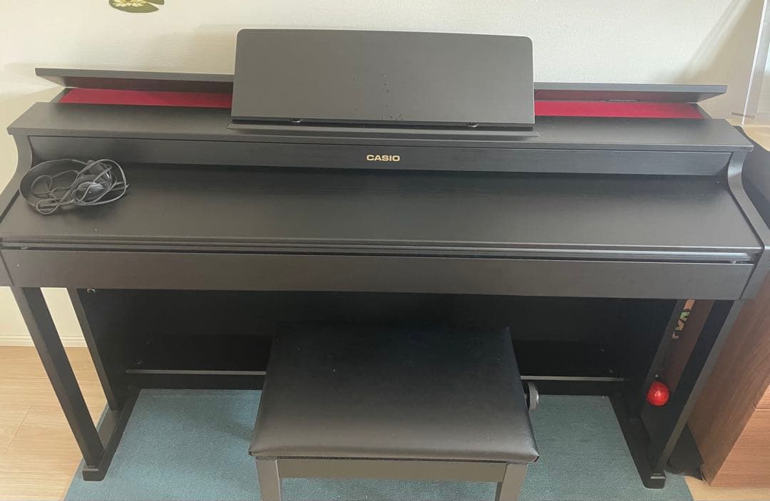 【美品】CASIO デジタルピアノ (型番: AP470BK)