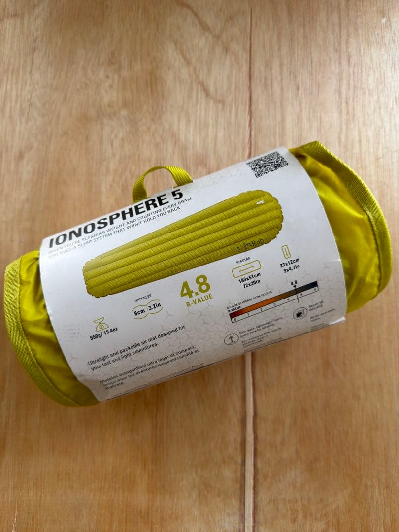 新品未使用Rabラブ Ionosphere 5スリーピングマット