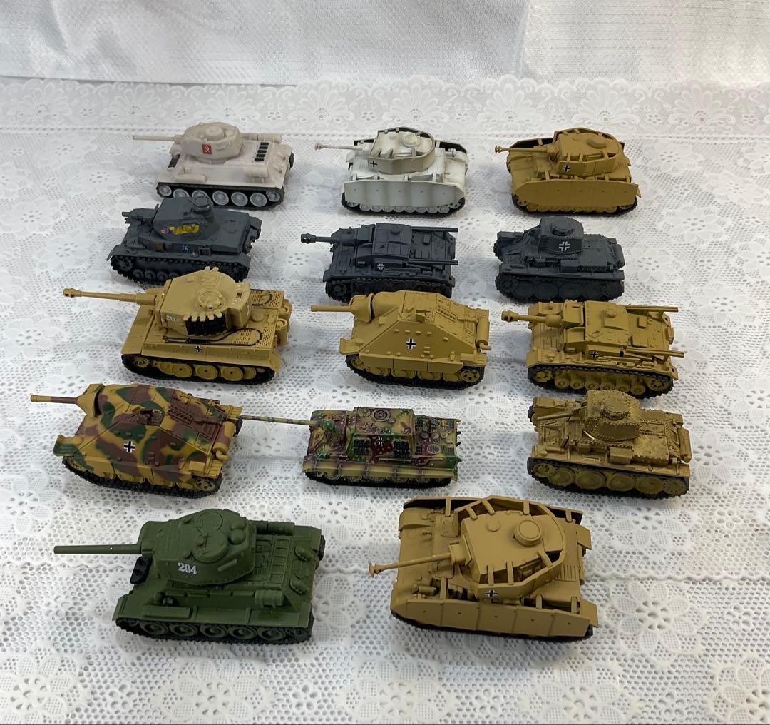 戦車模型 14台セット