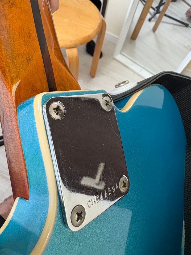 hy！！！ テレキャスタータイプ エレキギター 青