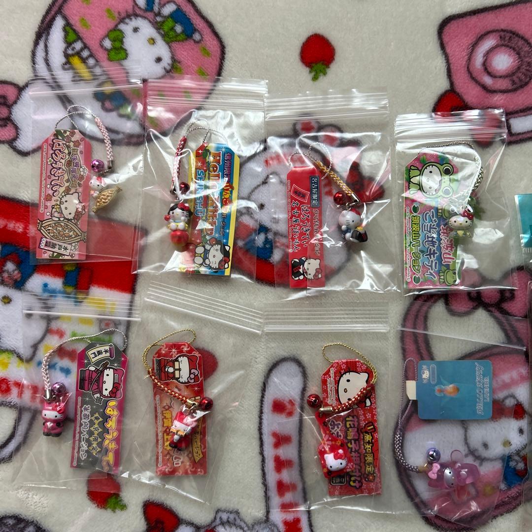 【未使用】ご当地根付けボールペンシャーペンおまけ付