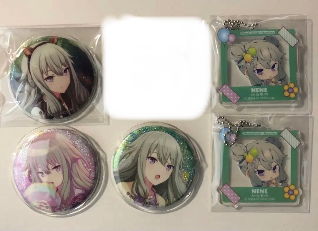 プロセカ　草薙寧々　グリ缶　エピカ　スティッカー　ウエハース　バナーバッジ