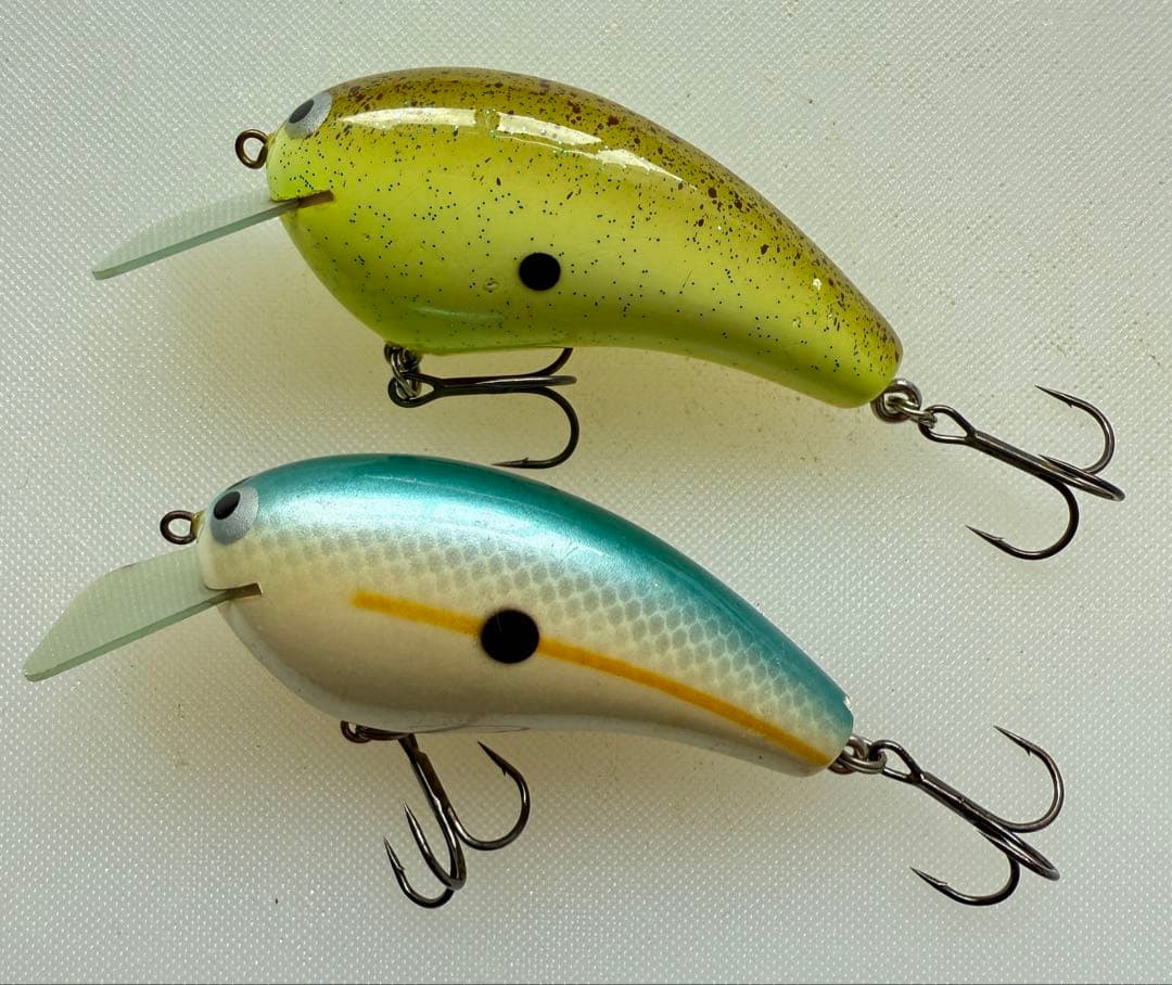 KTW 漁師クランク　ウッド　中古2点SET