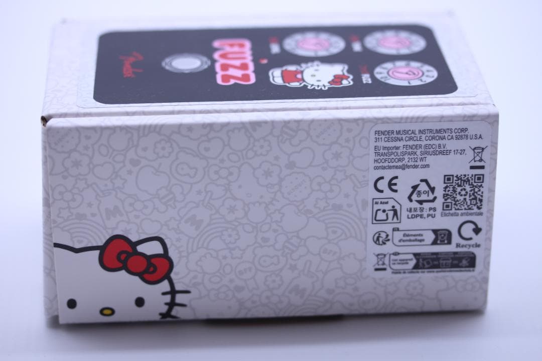 Fender Hello Kitty Fuzz エフェクター 黒 キティ☆