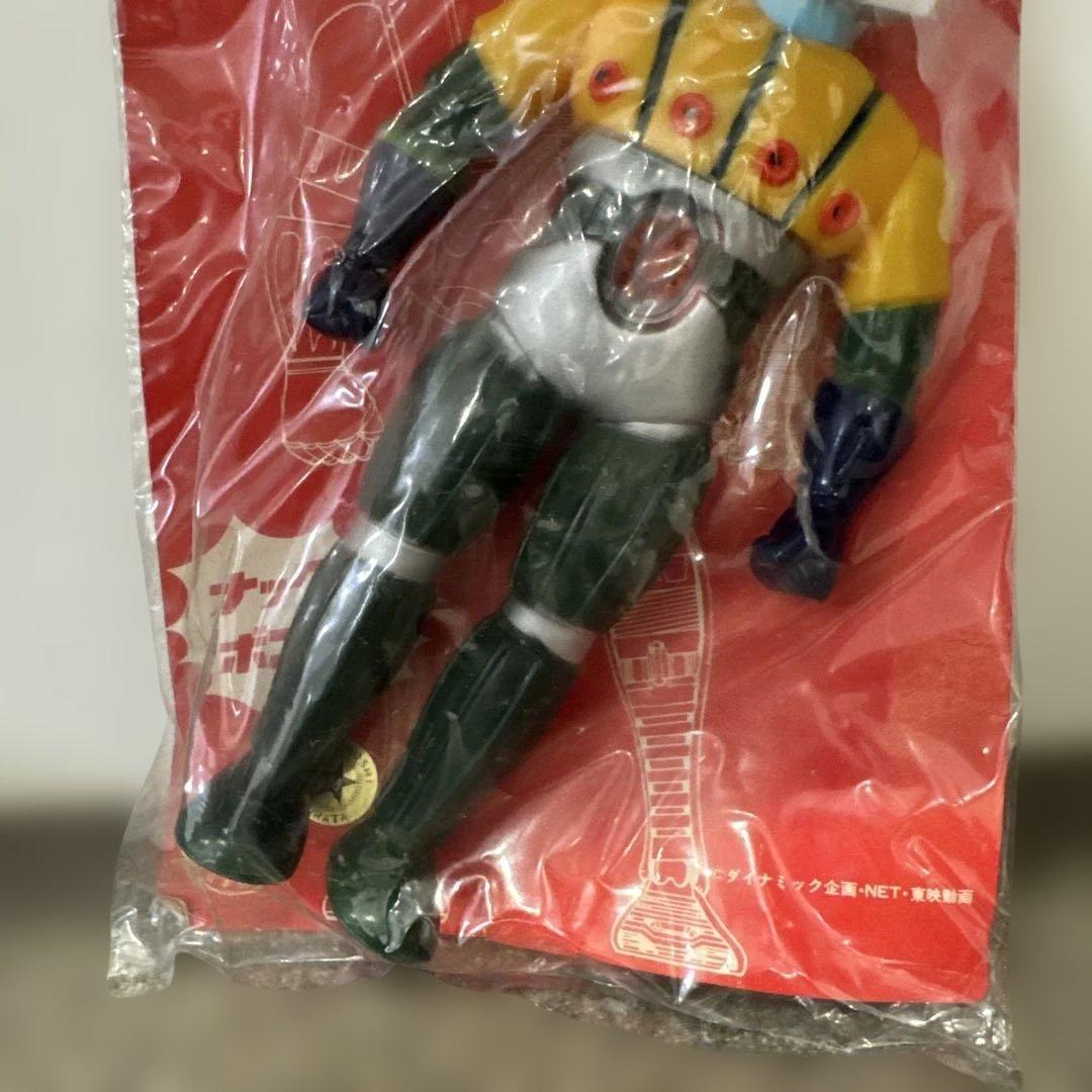鋼鉄ジーク　当時物　未開封　ダイナミック企画　東映　ソフビ　おもちゃ