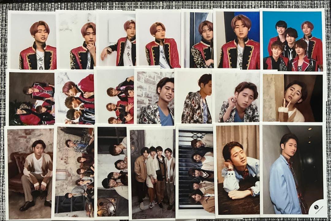 KEY TO LIT 猪狩蒼弥 公式写真　2019〜Jロゴ 71枚　ほぼコンプ