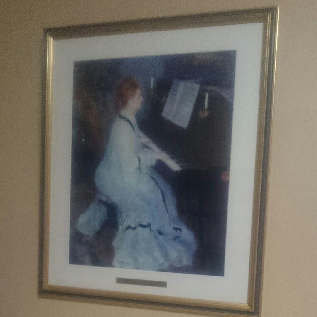 ルノワール絵画額装