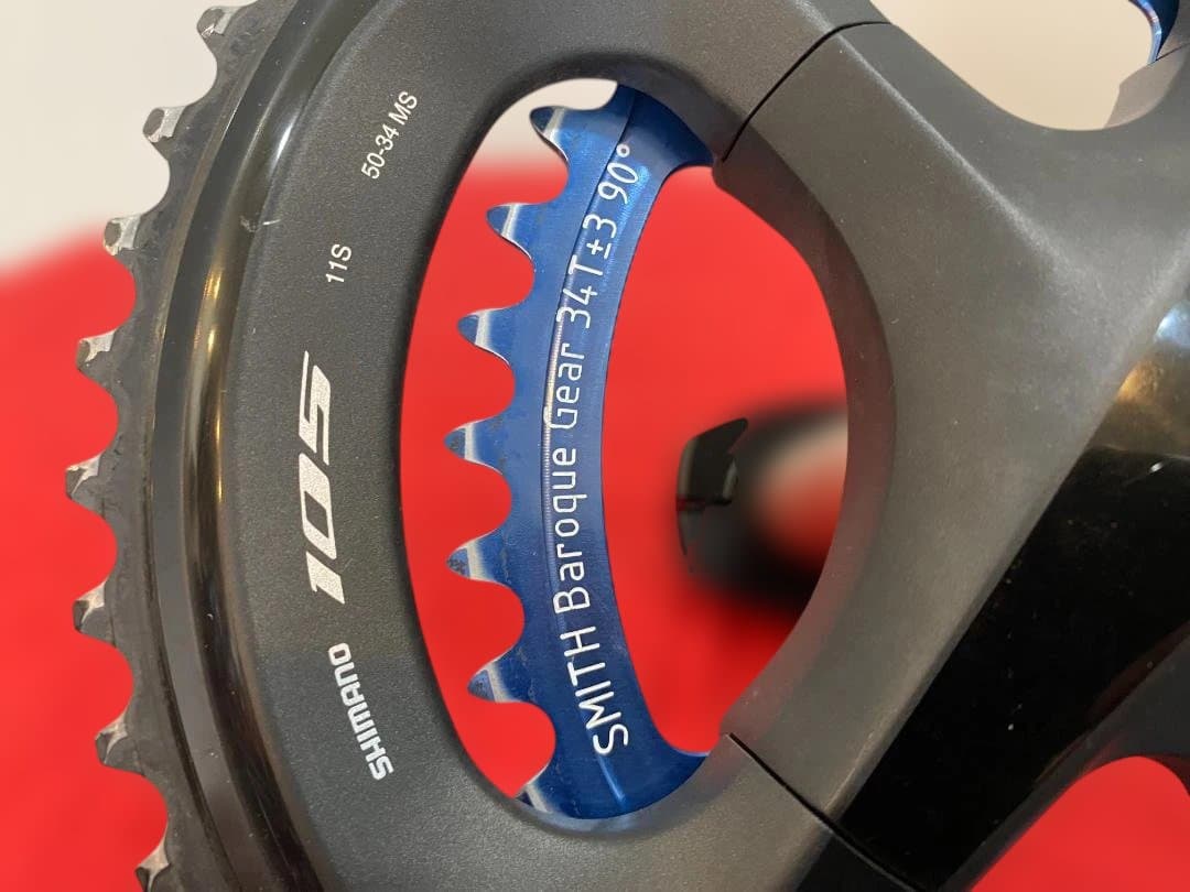 シマノ　状態良し 105 R7000 クランクセット 50-34T 170m