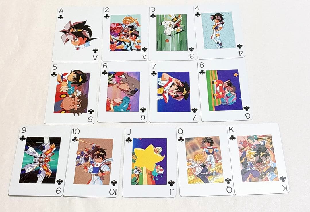 【希少】魔神英雄伝ワタル 3 トランプ 当時のもの