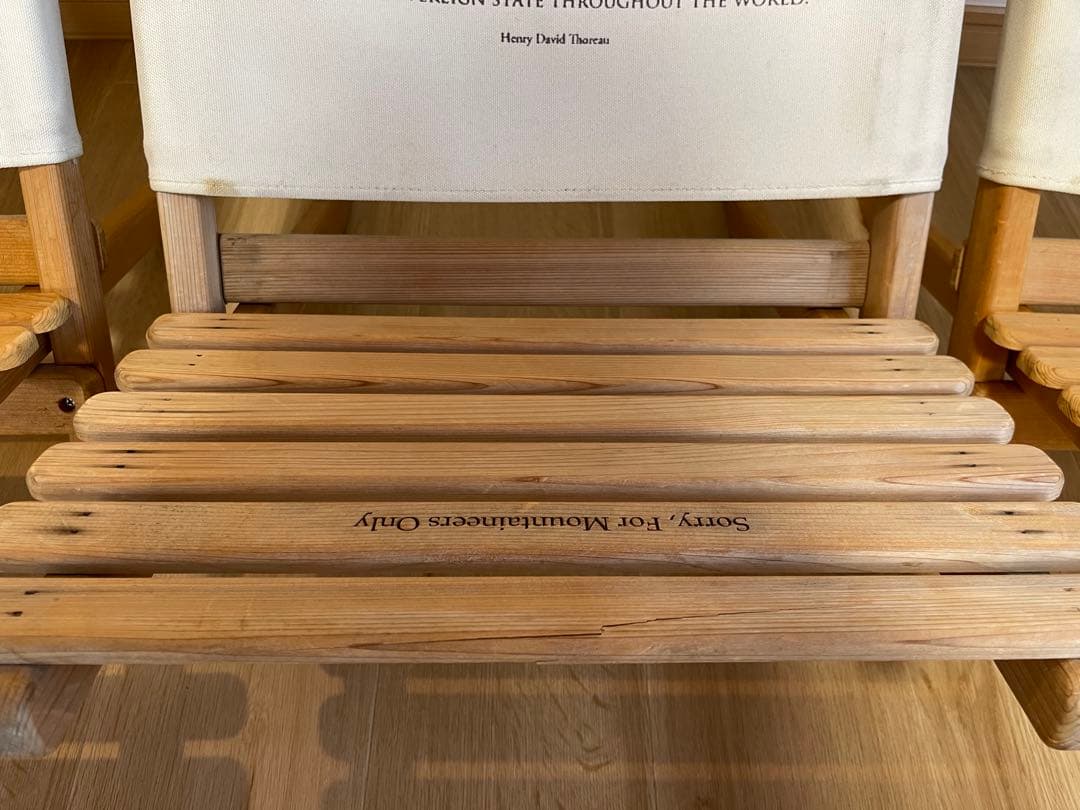 Anarcho Mountaineers アナルコチェアチェア 3脚セット