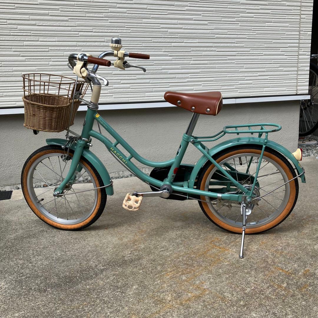 ブリヂストン ハッチ HACCHI 16インチ 子供用自転車 ミントグリーン
