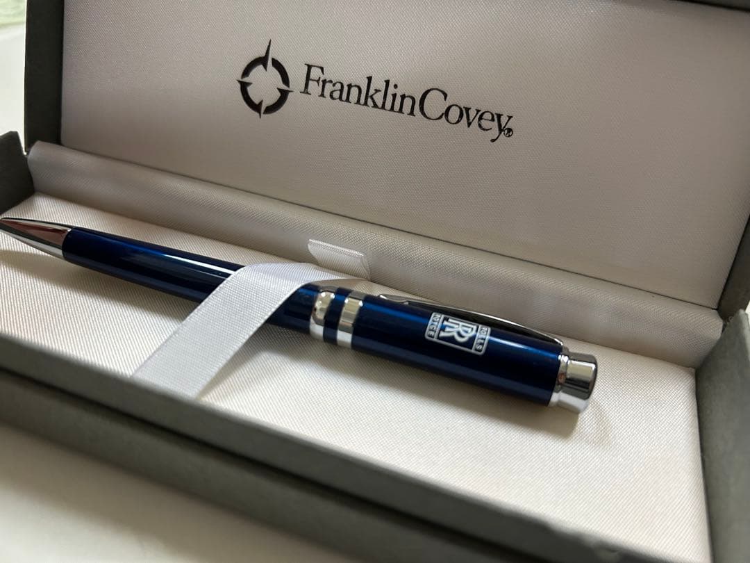 希少 ロールスロイス FranklinCovey ネイビー ボールペン 本体