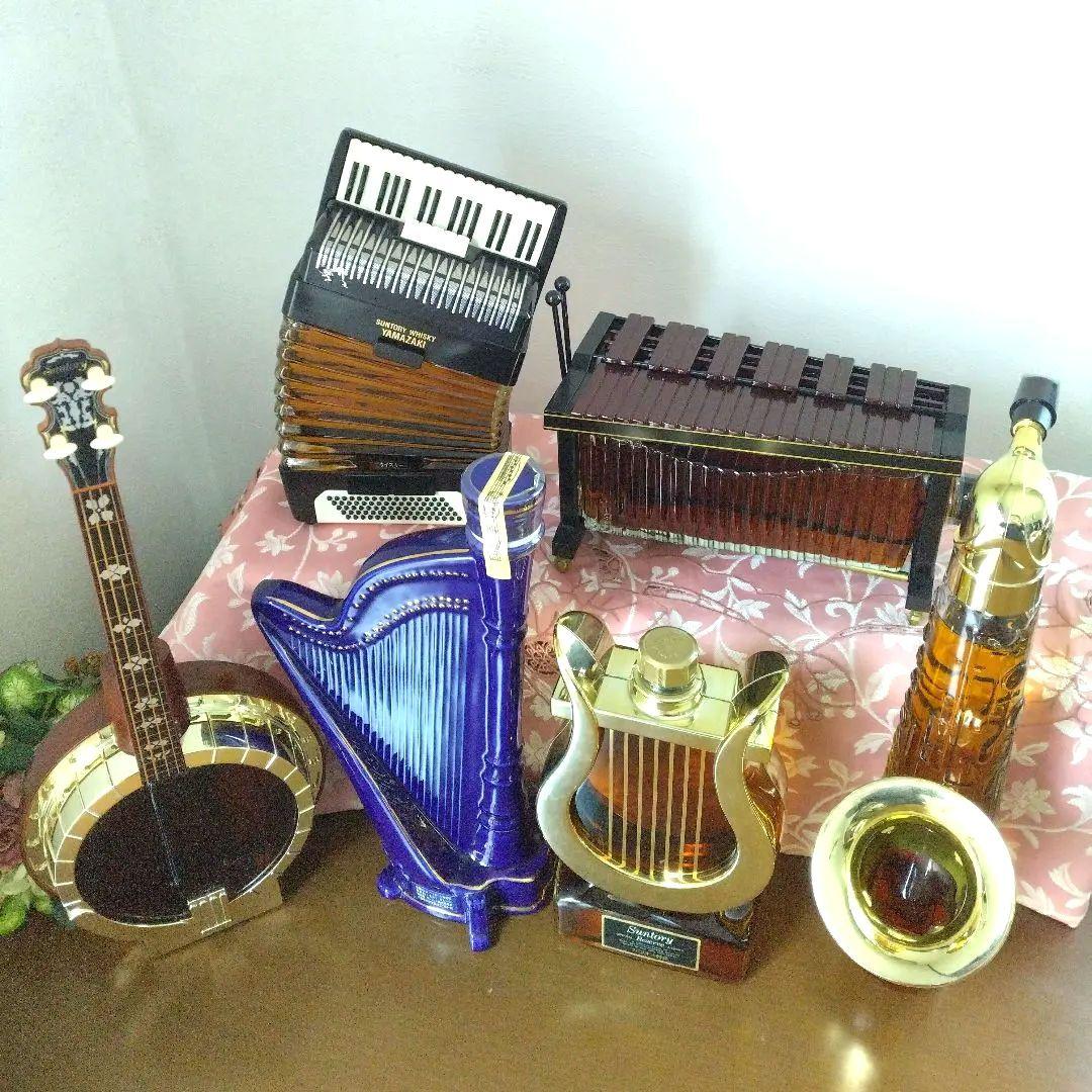 ✩サントリー　SUNTORY WHISKY　楽器ボトル 未開封６本✩