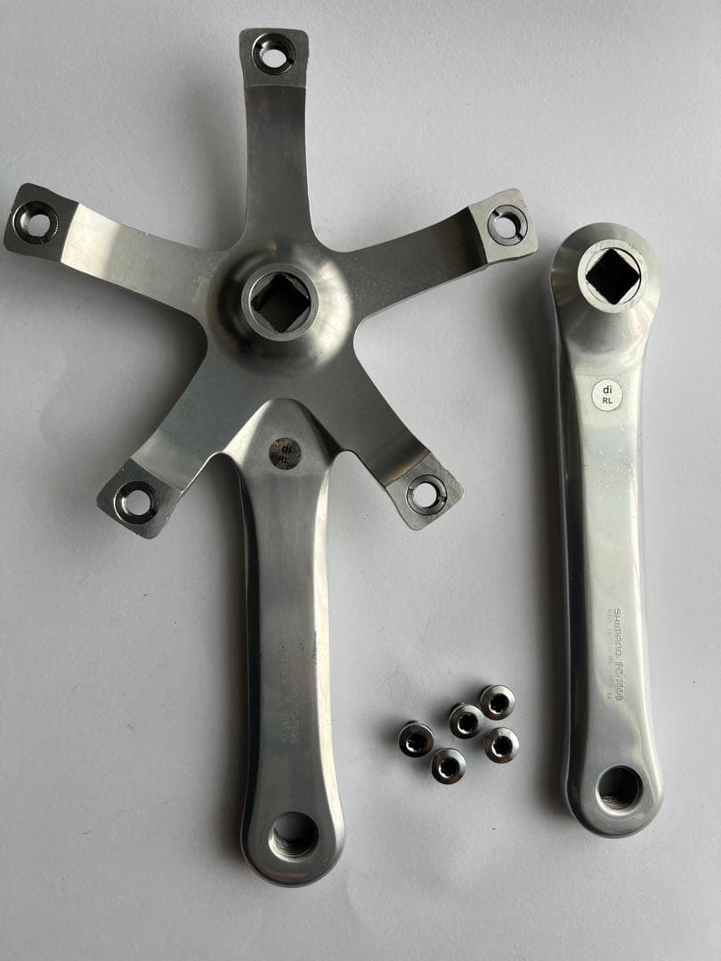 DURA-ACE シマノ　クランク FC-7600 NJS 競輪　165