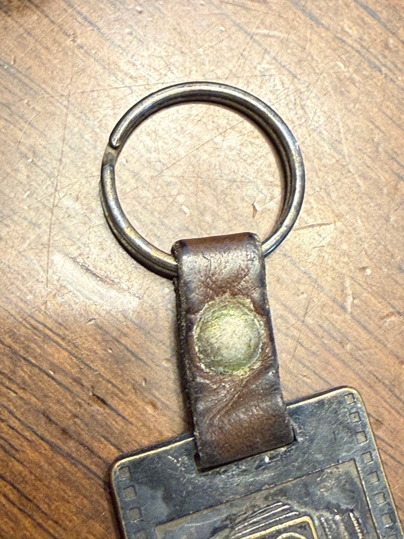 ハッセルブラッド 真鍮製ヴィンテージキーリング 70s 500C/Mモチーフ