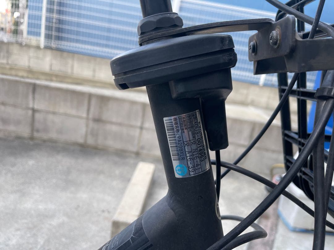 ヤマハ パスバビー 2019年　電動アシスト自転車 大型バッテリー搭載
