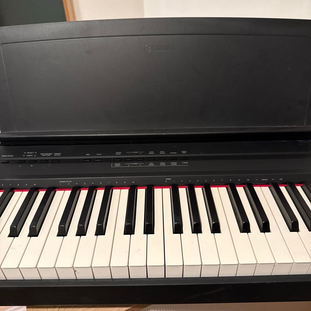 Yamaha 電子ピアノ ブラック スタンド付き