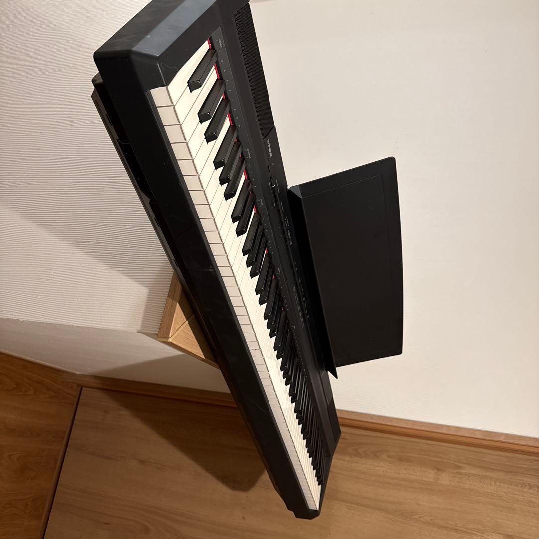 Yamaha 電子ピアノ ブラック スタンド付き