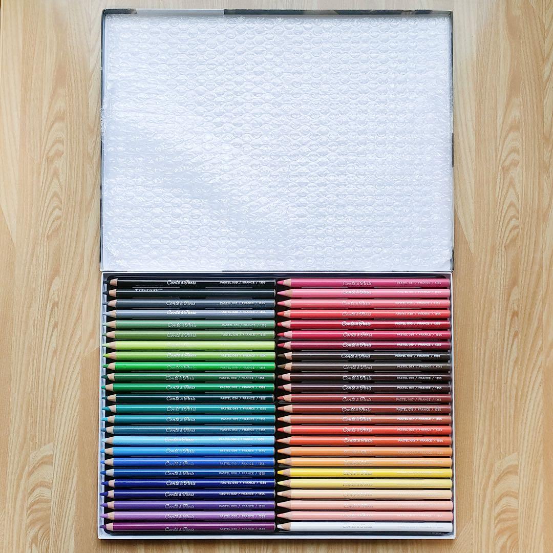 コンテ・ア・パリ パステルペンシル 48色 セット
