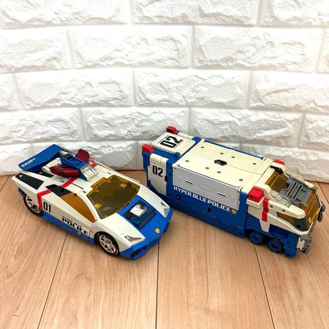 トミカ ハイパーレスキュー ハイパーブルーポリス レスキューショベル 人形セット