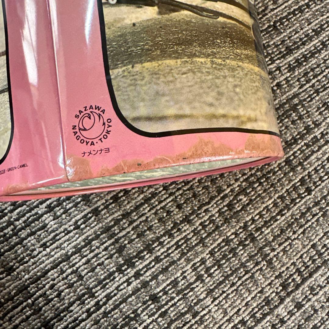 レア！昭和レトロ　なめねこ　ゴミ箱　ブリキ缶