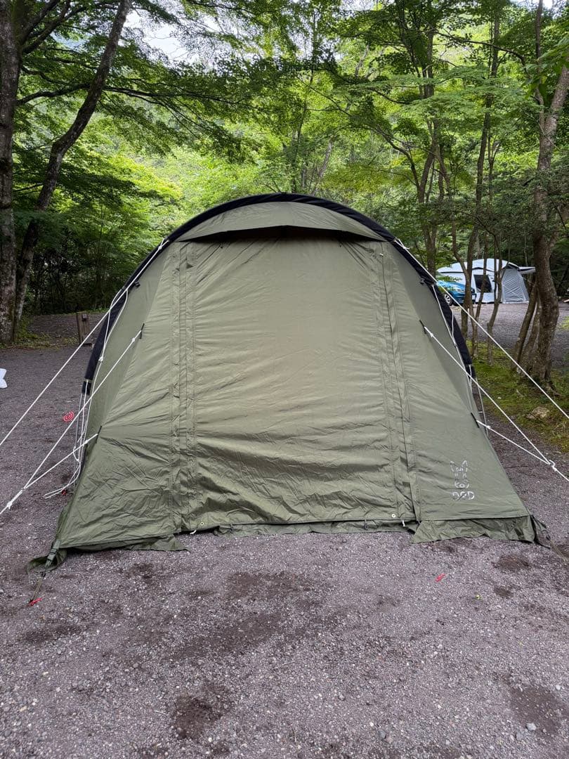 カマボコテント3 M カーキ　カママット、カマザシキ付き