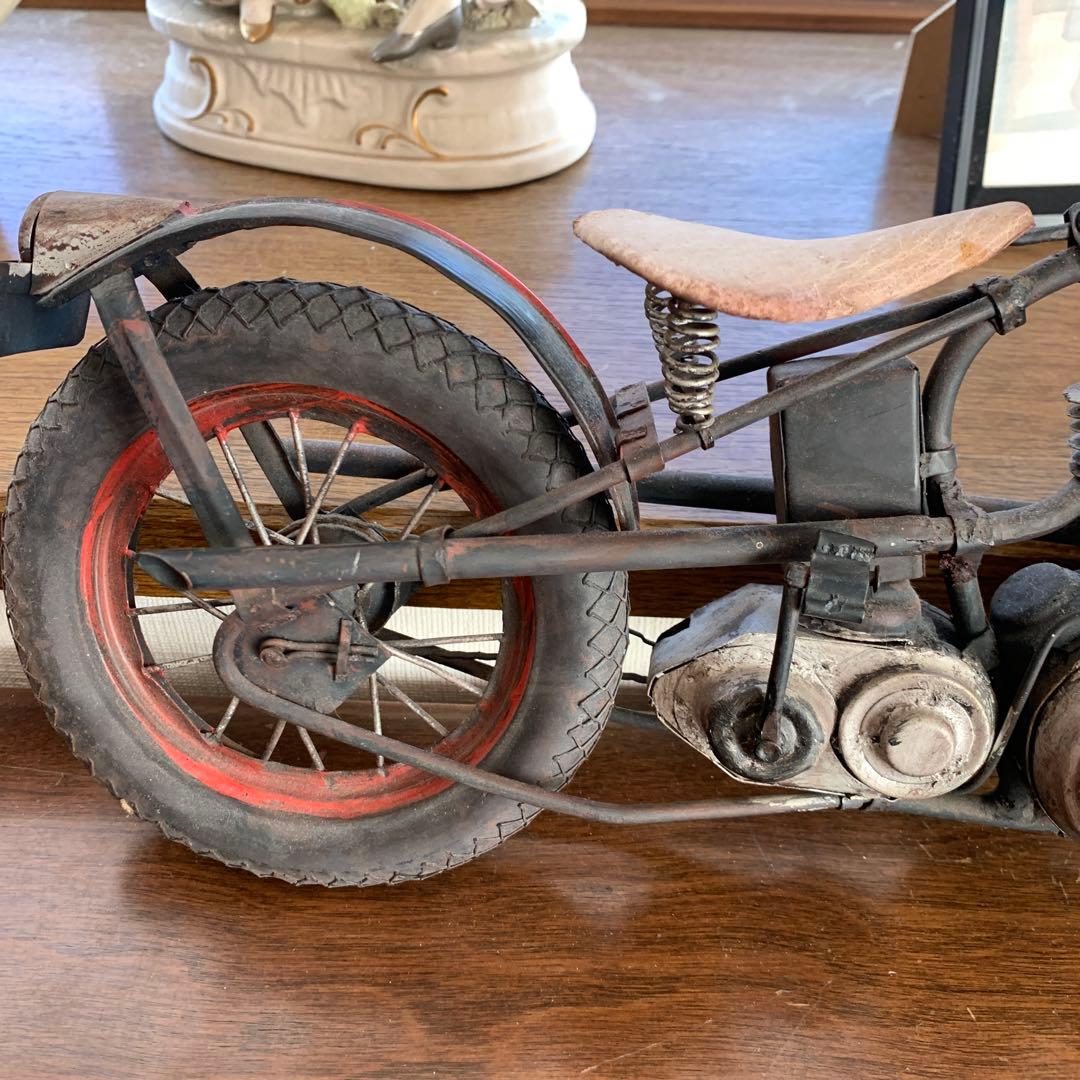 ブリキハーレーダビッドソン ナックルスプリンガー50cm