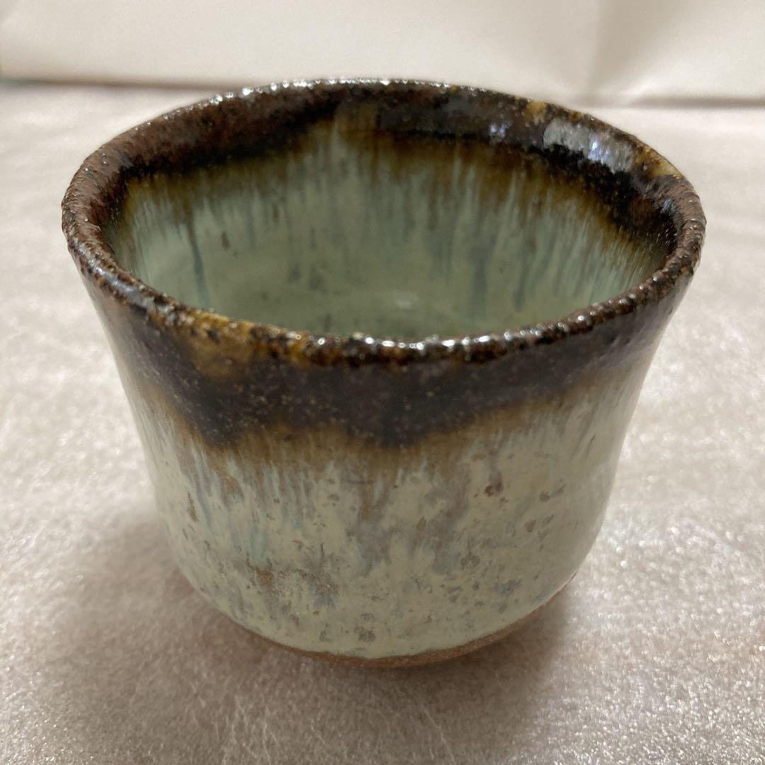 十四代　中里太郎右衛門窯　絵唐津　湯呑み