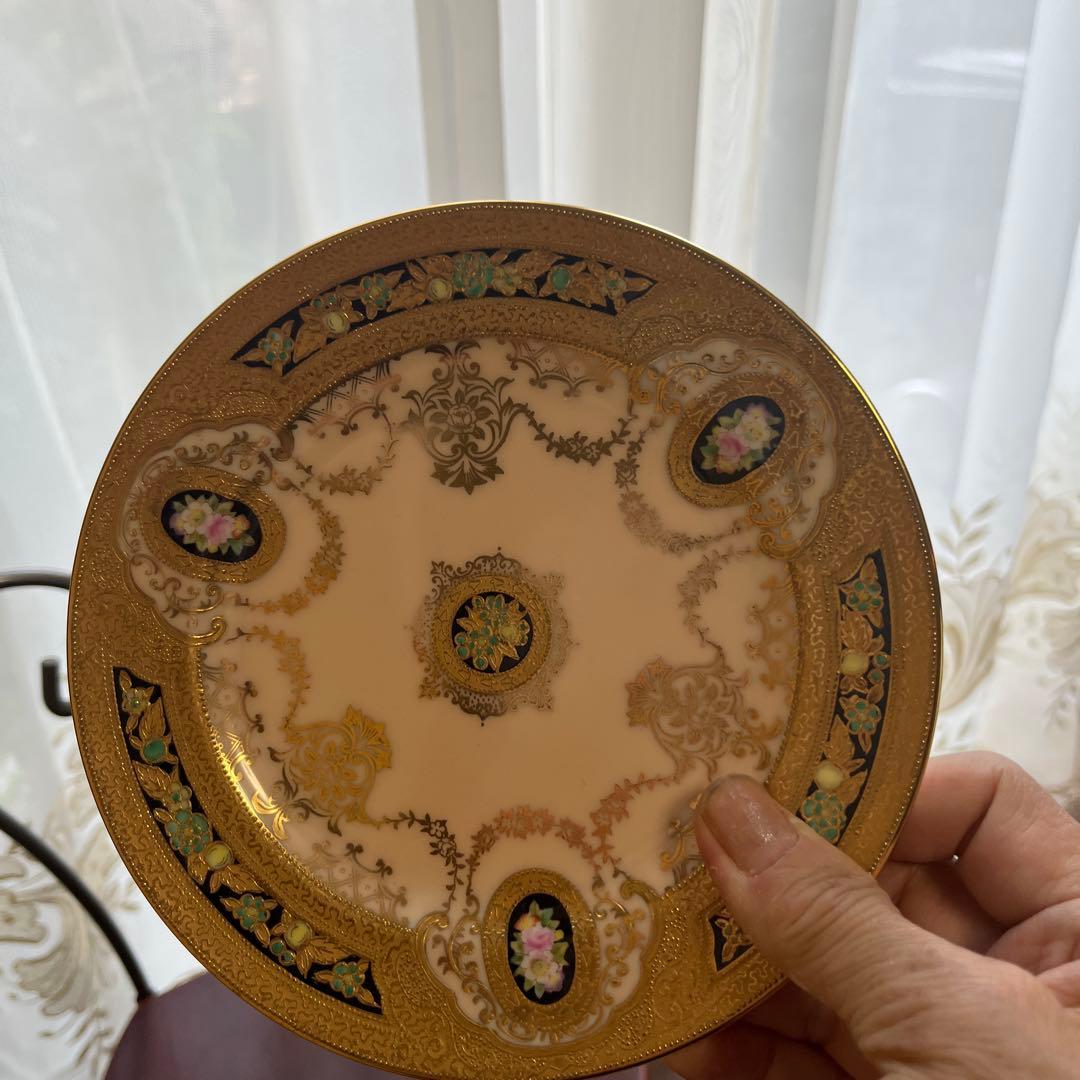 最終処分特価オールドノリタケマルキ金彩が豪華なプレート素敵なインテリア　オススメ