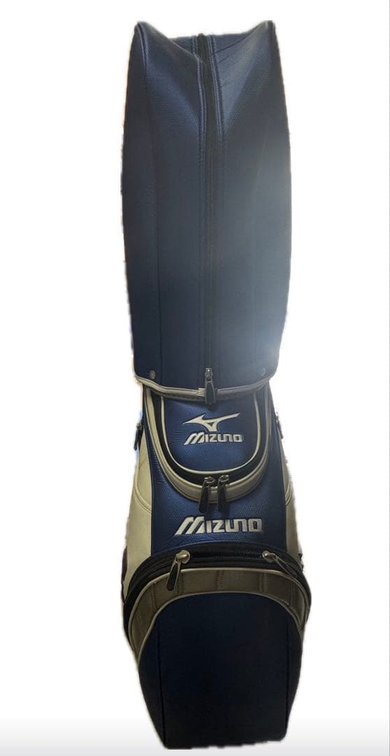 Mizuno キャディバッグ 青/白 超高級レアバッグ ゴルフ ミズノ