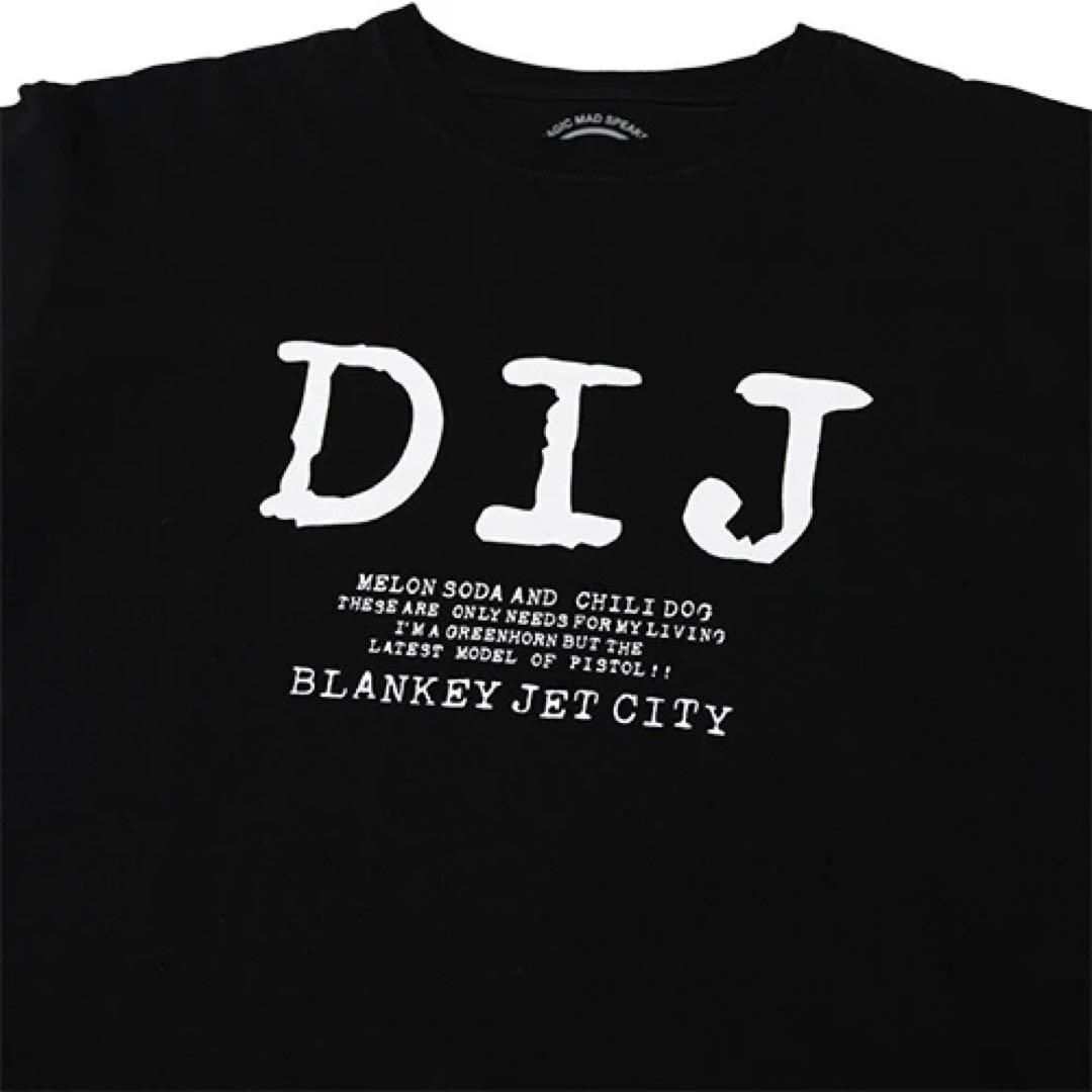 BLANKEY JET CITY DIJ Tシャツ Mサイズ 黒　丁寧梱包