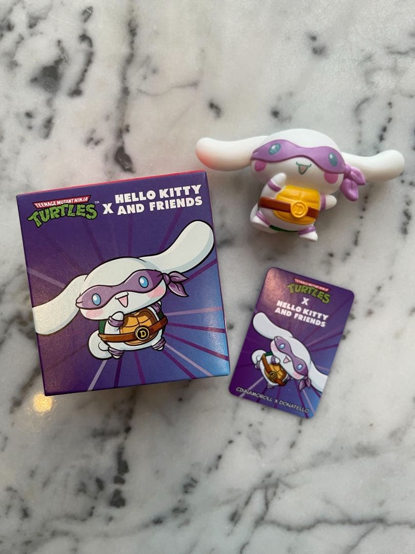 サンリオ×ミュータントタートルズ　ハッピーミールトイ　4つセット