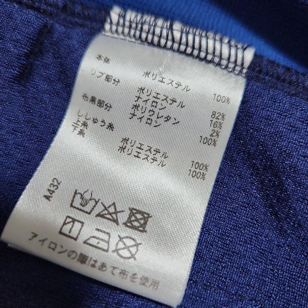 未使用美品☆Rosasen☆ゴルフクォーターゲージブルゾン春秋 L ネイビー