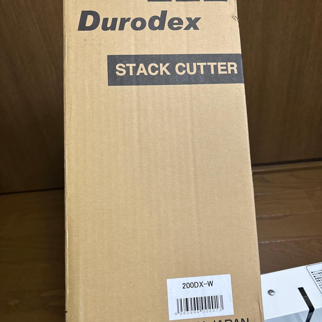 【良品】Durodex スタックカッター 200DX 裁断機