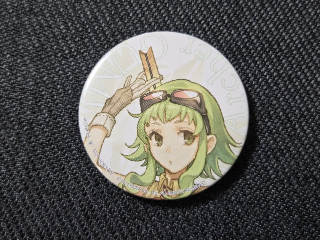 ボカロ　GUMI 缶バッジ